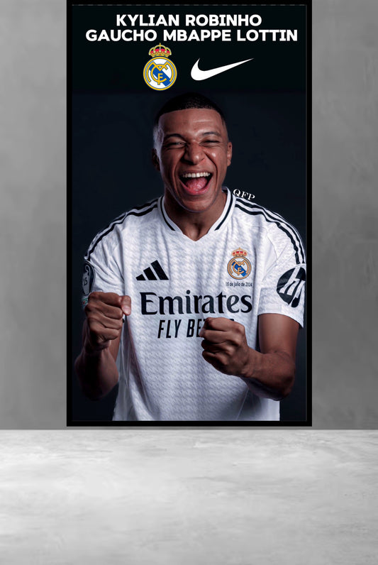 Kylian Mbappé Poster