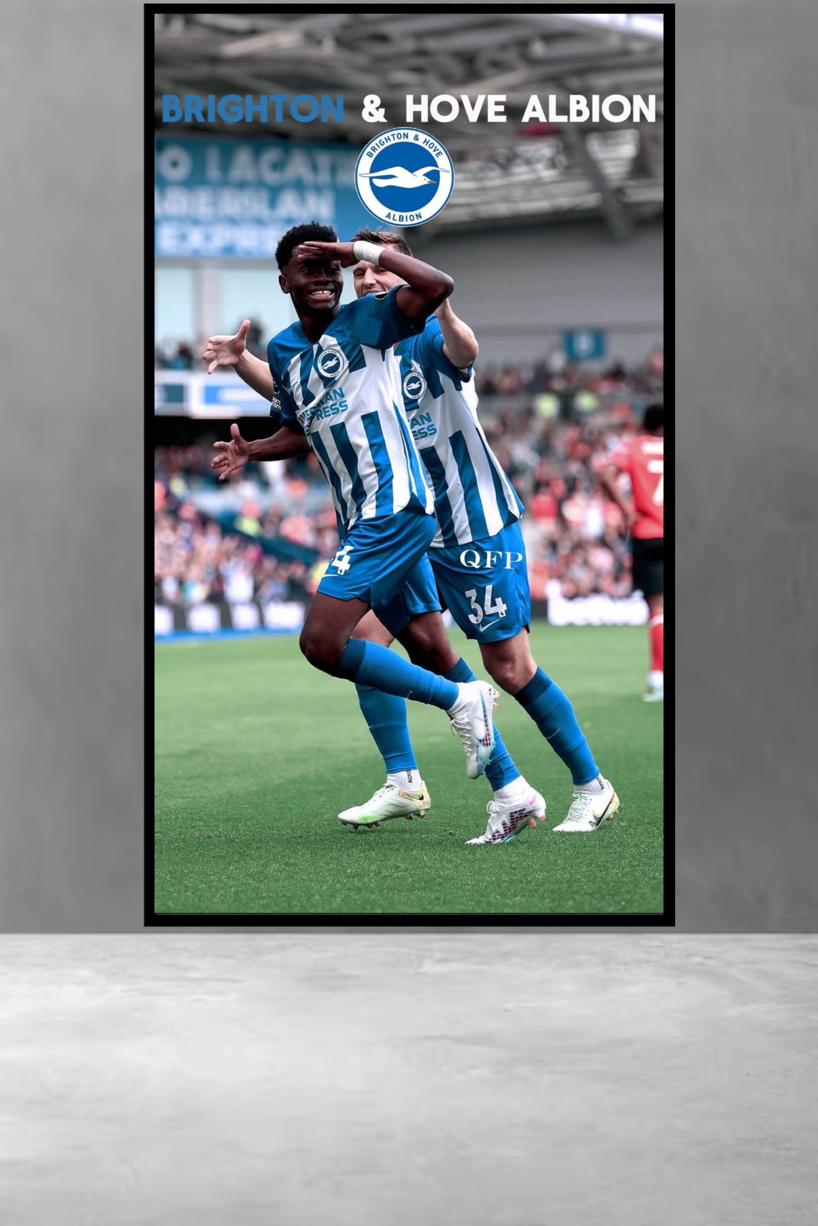 Brighton Hove & Albion Posters (Not all included)