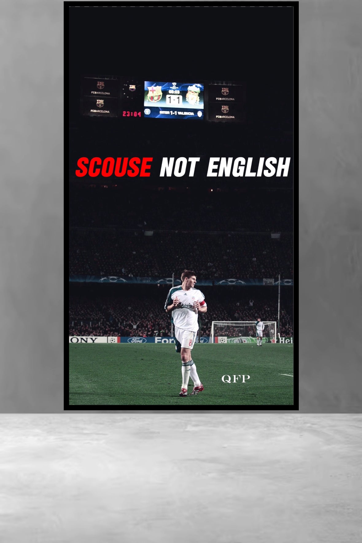 Steven Gerrard Poster