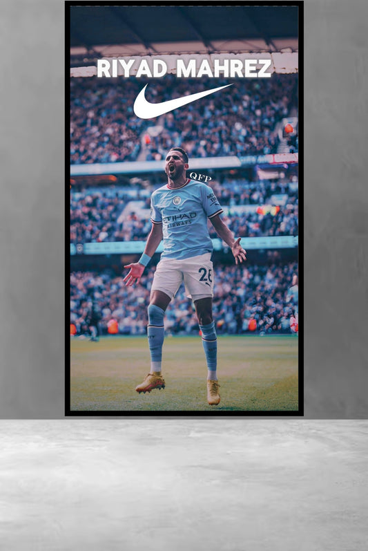 Riyad Mahrez Poster