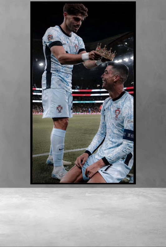 Cristiano Ronaldo King Poster